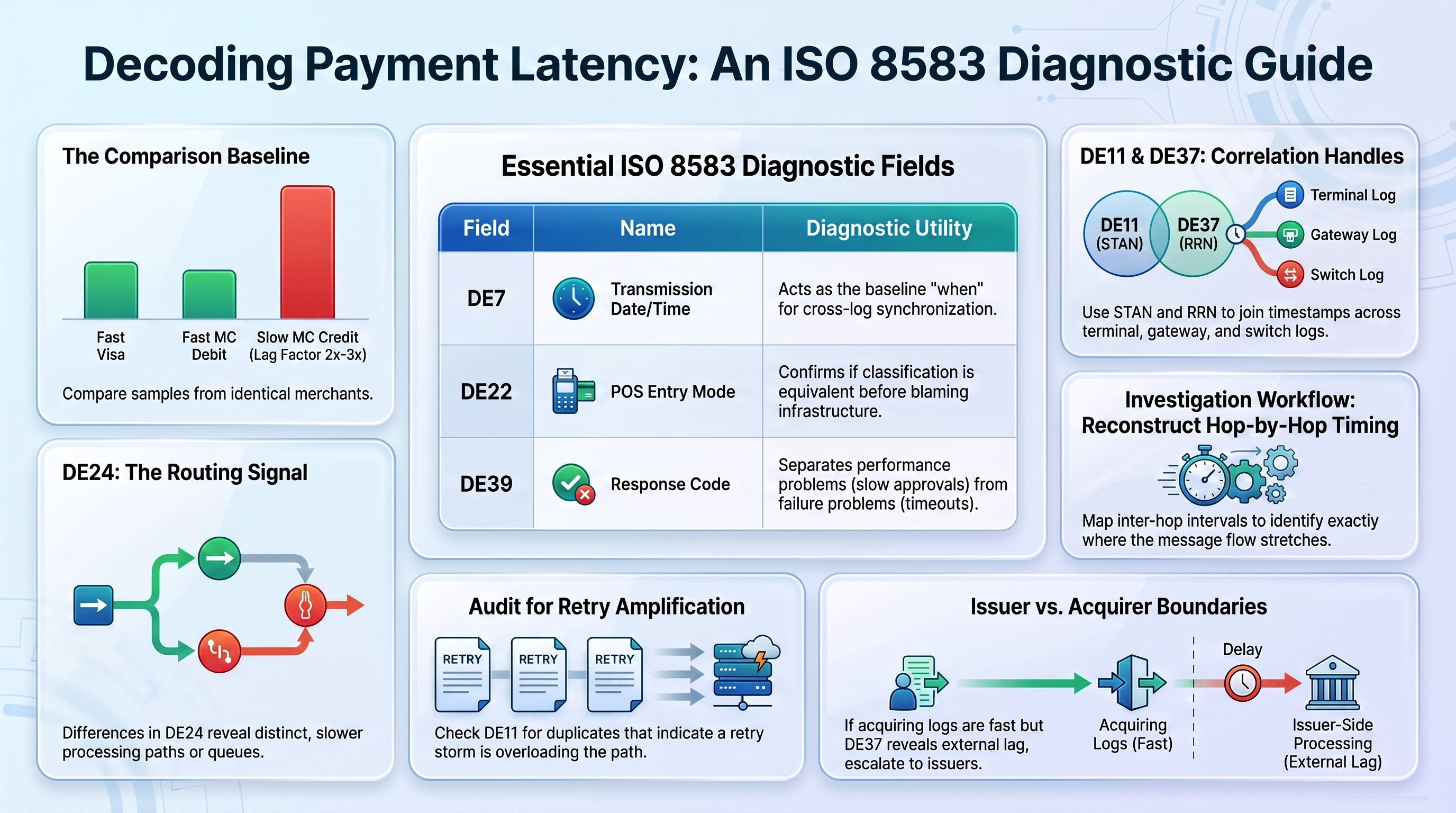 Featured image of post Tracing Payment Latency with ISO 8583: Fast Visa vs Slow Mastercard Credit