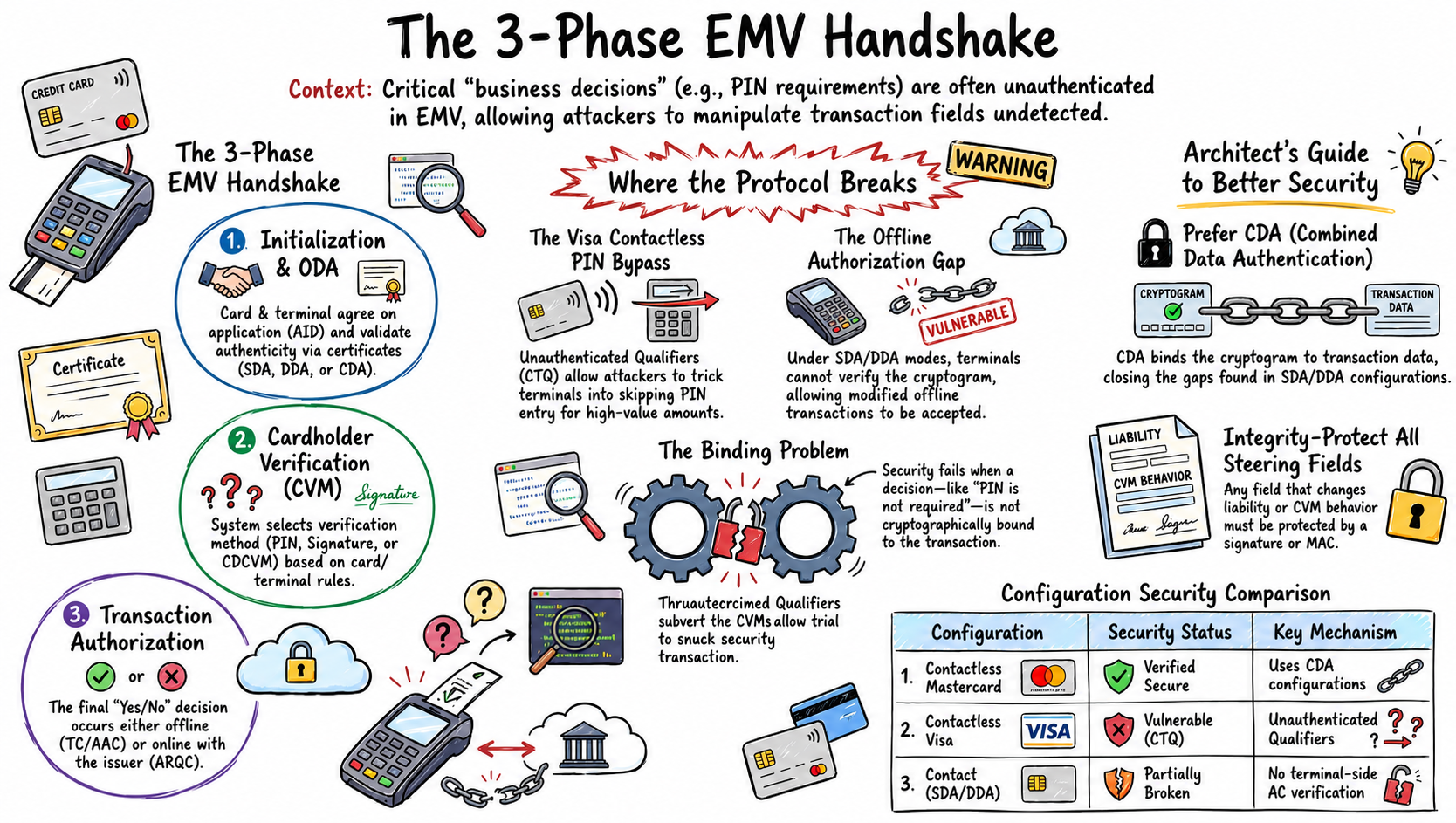 EMV is four protocols chained together — and formal verification still finds gaps